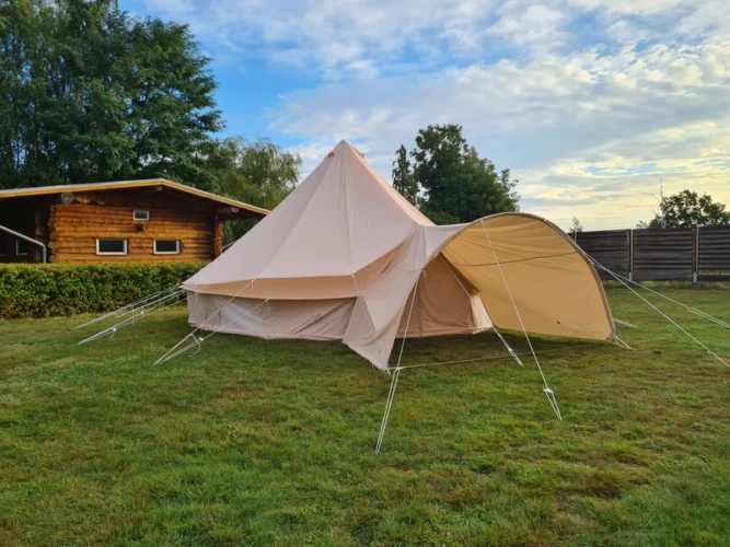 Glamping-Erlebnis für die ganze Familie auf dem Campingplatz Bertingen