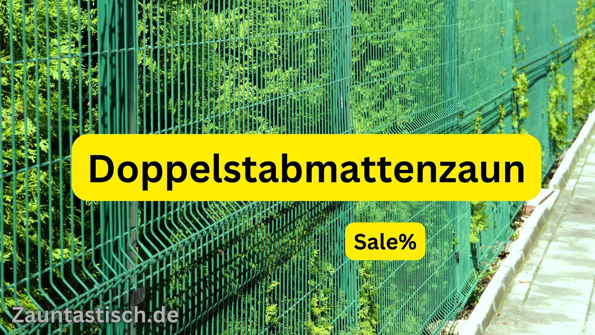 Doppelstabmatten von ZaunTastisch